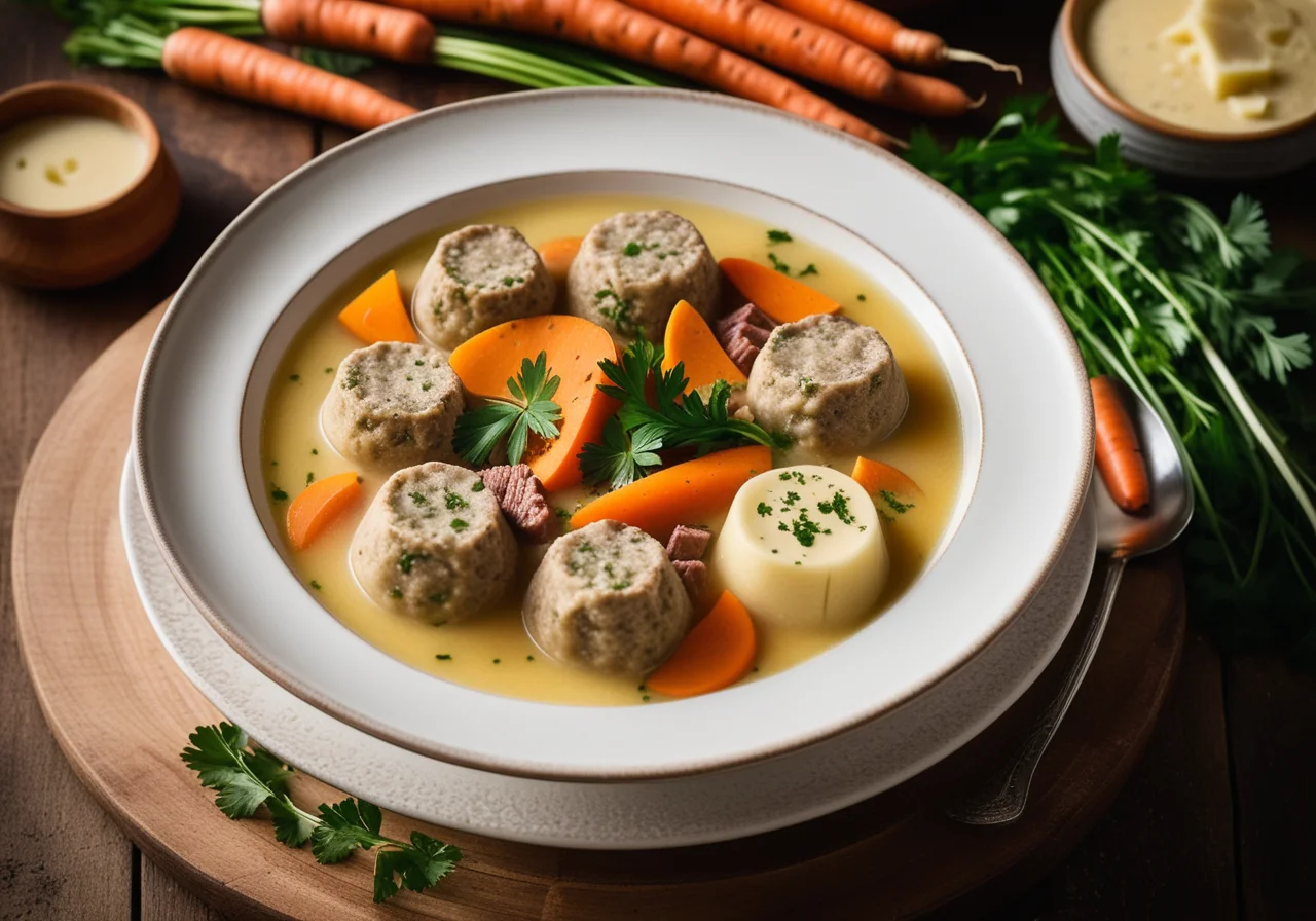 Hochzeitssuppe nach Allgäuer-Art