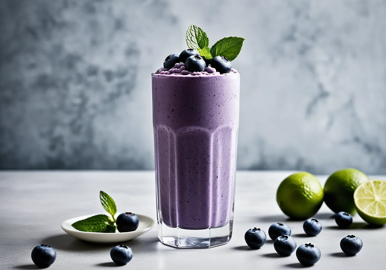 Buttermilch-Beerenshake