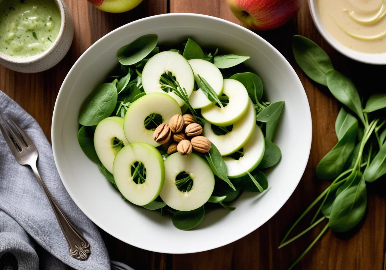 Apple-Pear Salad with Tarragon Dressing