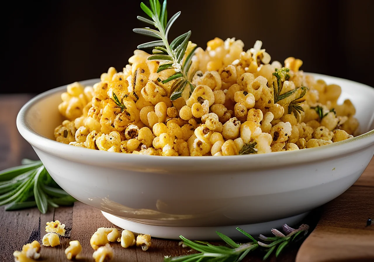 Parmesan-Thyme Popcorn