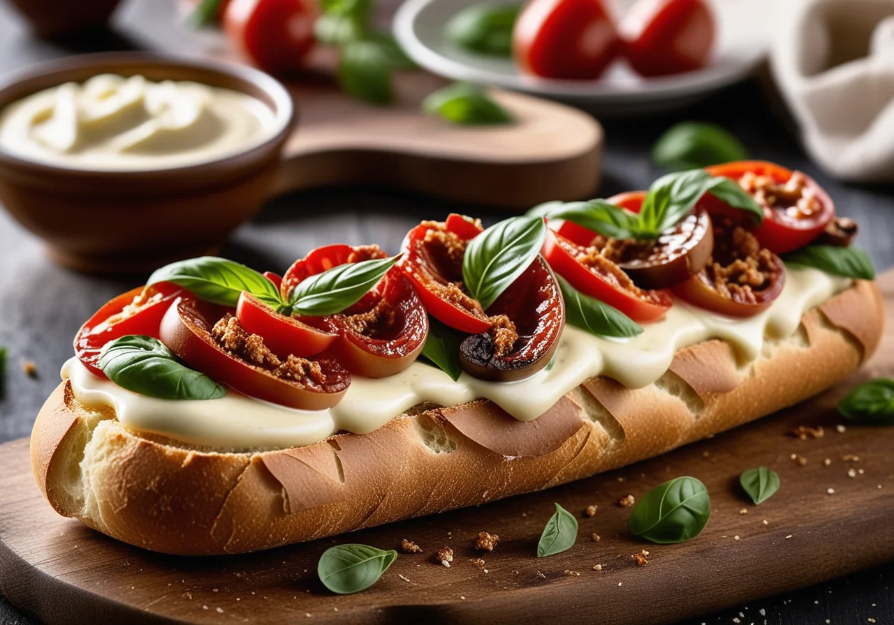 Filled Baguettes for On-the-Go