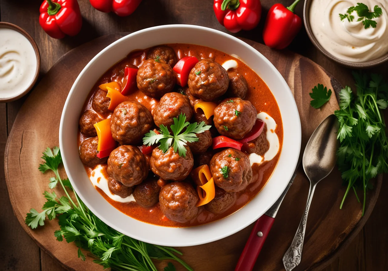 Goulash with Meatballs