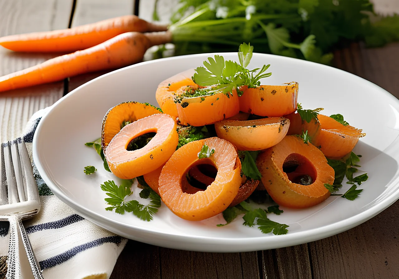 Carrot Salad with Pearl Onions and Coriander