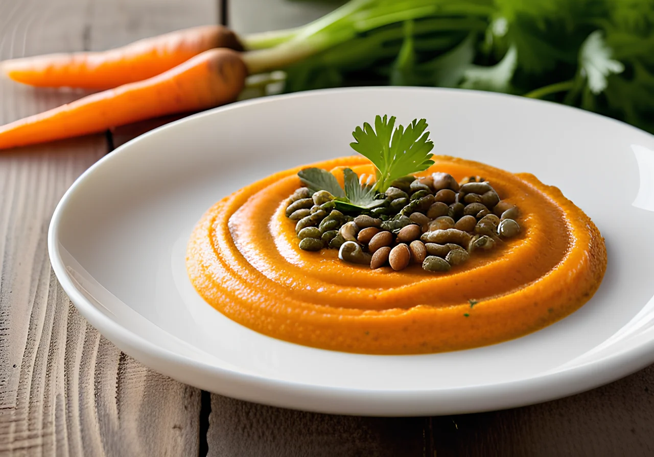 Carrot and Lentil Puree