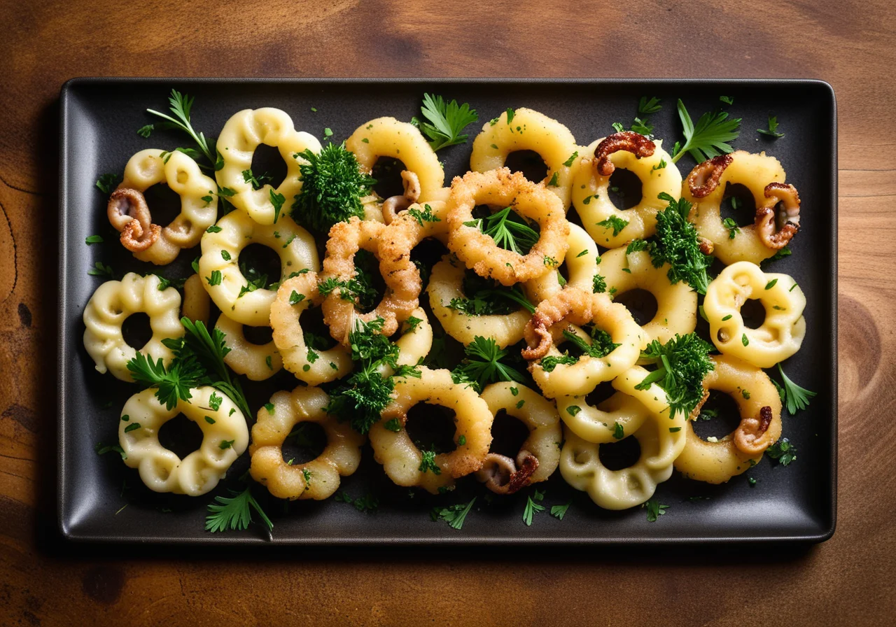 Potato Calamari Salad