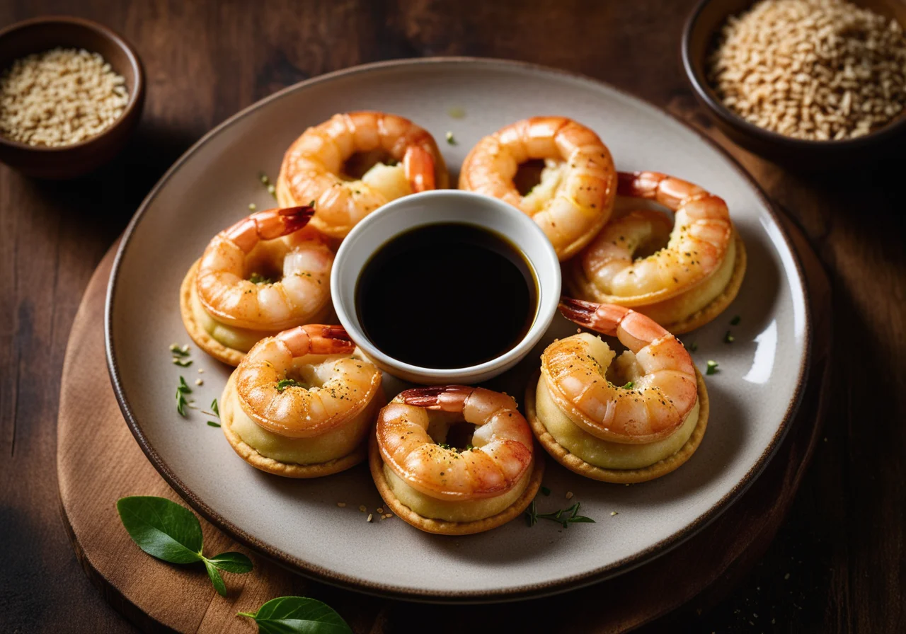 Shrimps im Knusperteig
