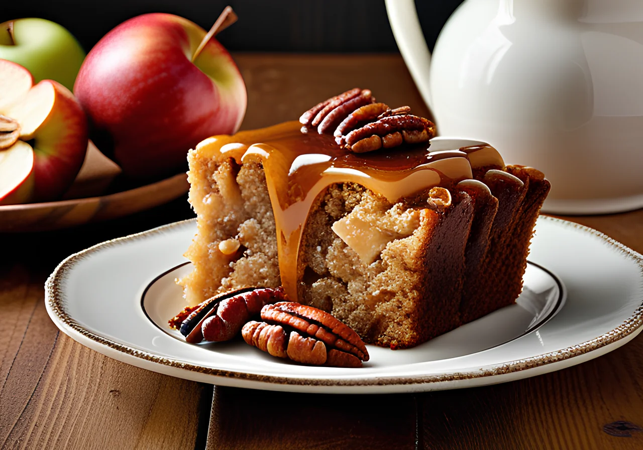 Pecan Apple Cake