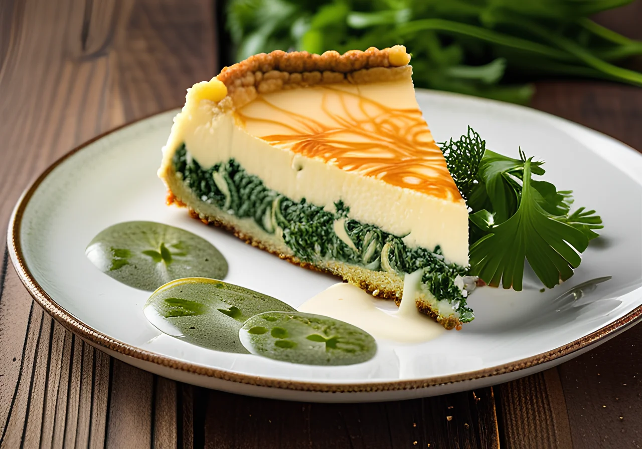 Spinach Cheesecake