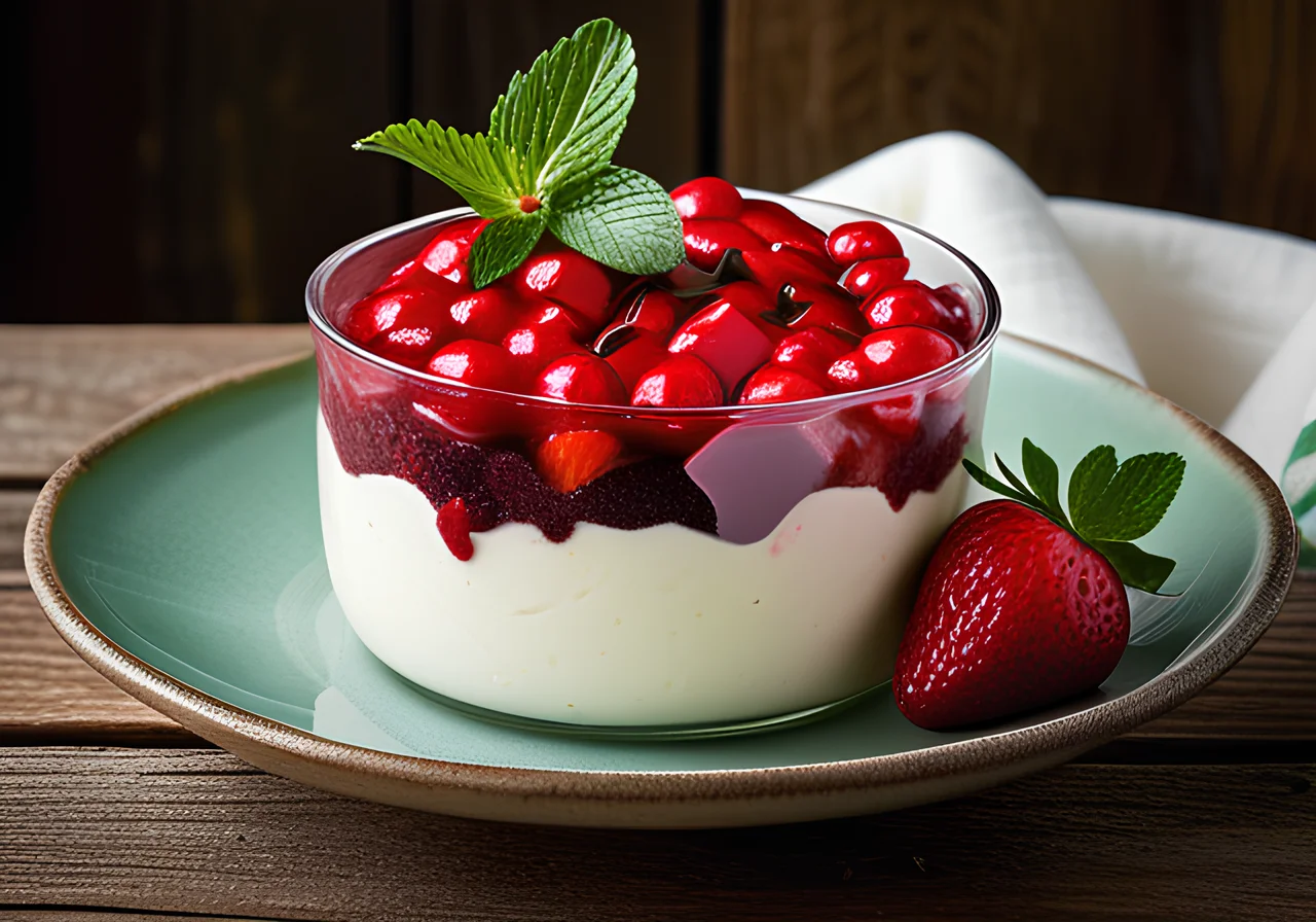 Red Berry Pudding