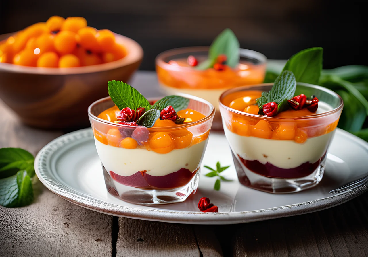 Mint Quark with Sea Buckthorn
