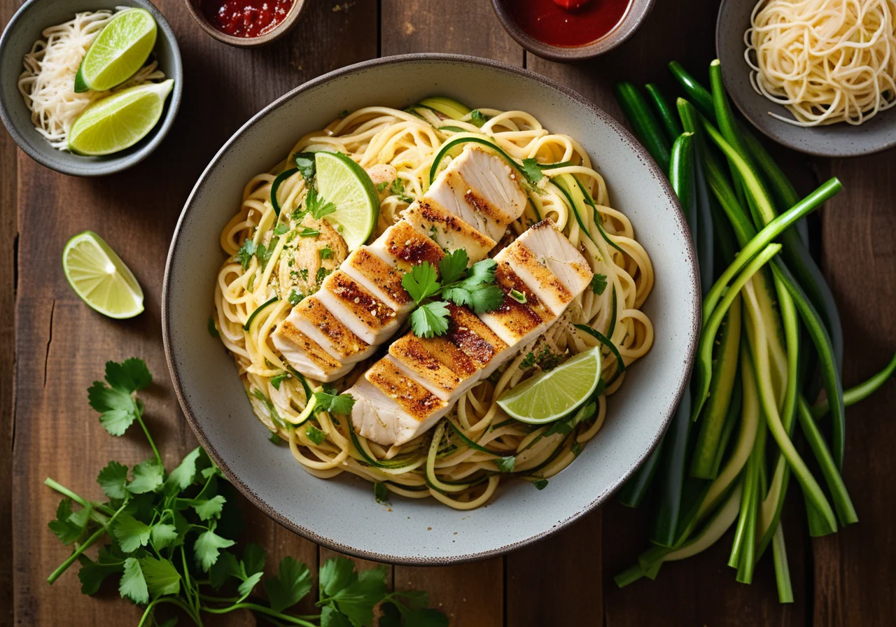 Fish Coconut Spaghetti