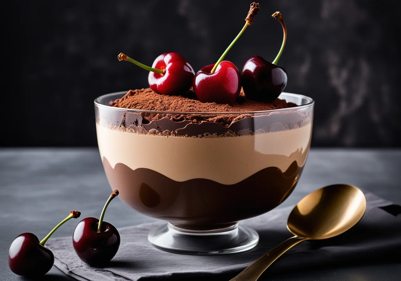 Marbled Chocolate Mousse