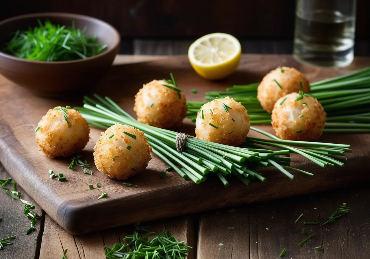 Fish Chives Balls