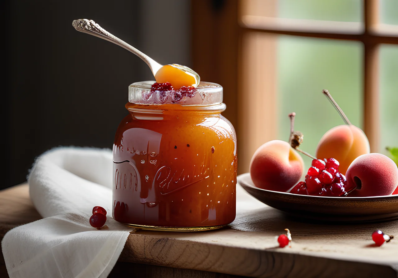 Peach Berry Jam