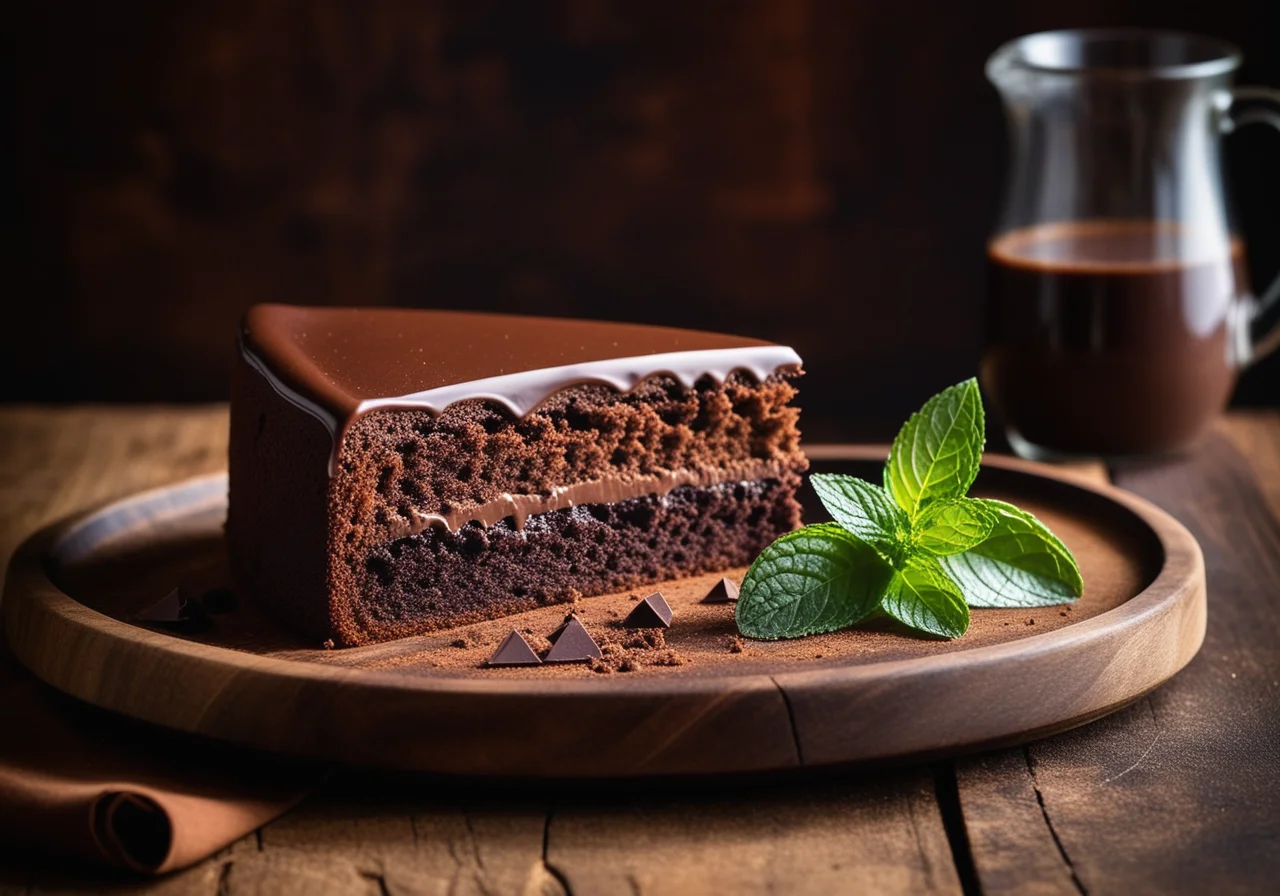 Festive Gingerbread Cake