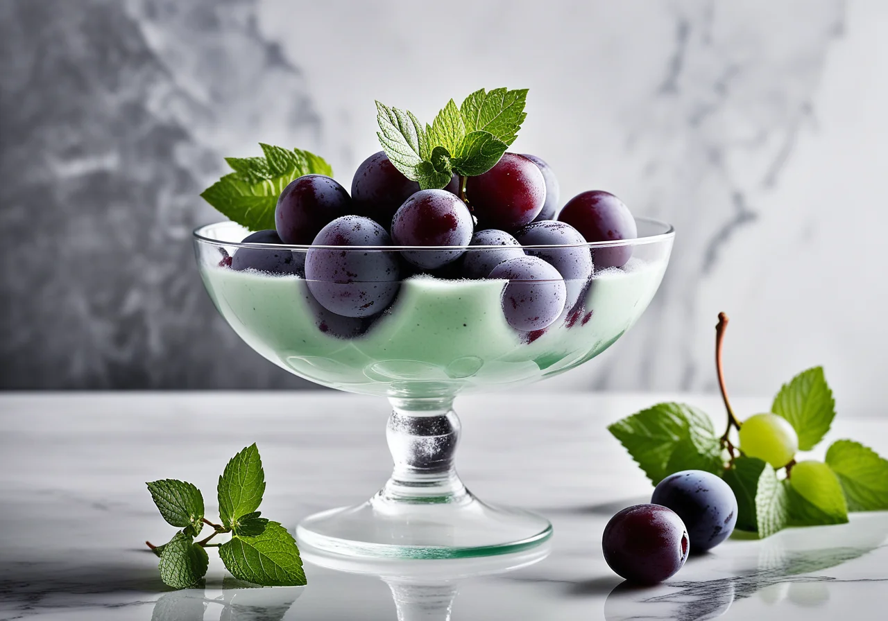 Blue Grape Sorbet