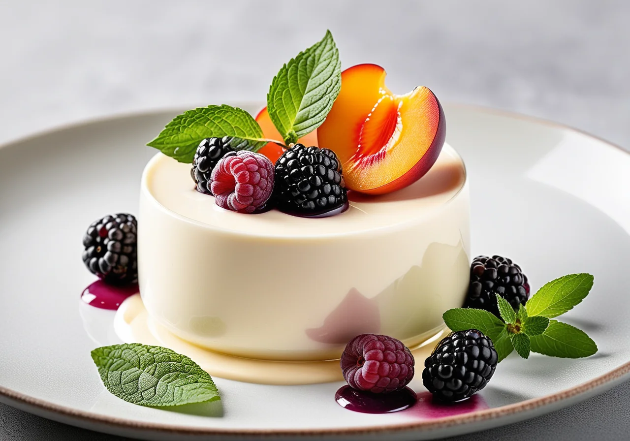 Yogurt Mousse with Fruit