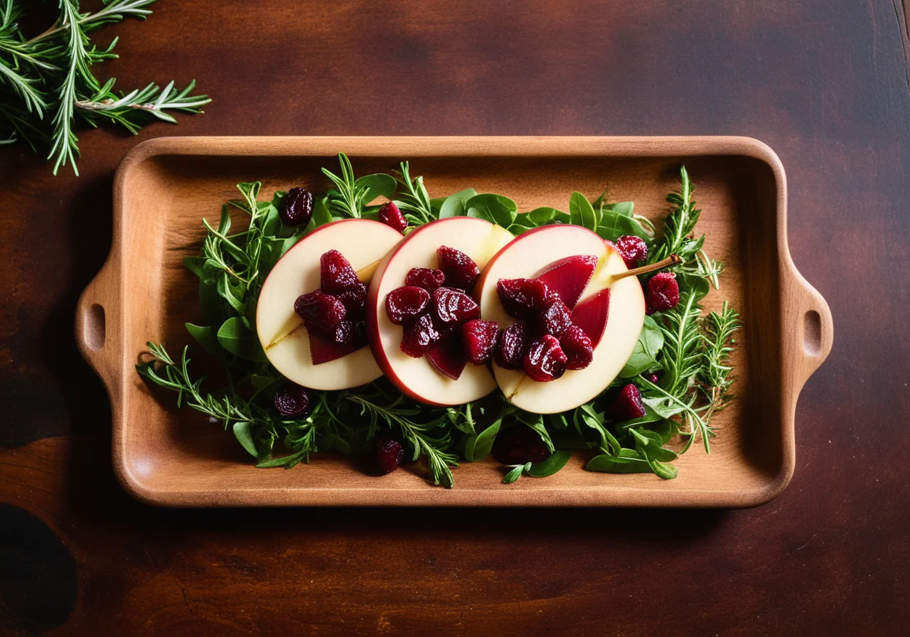 Apple and Goose Breast Salad