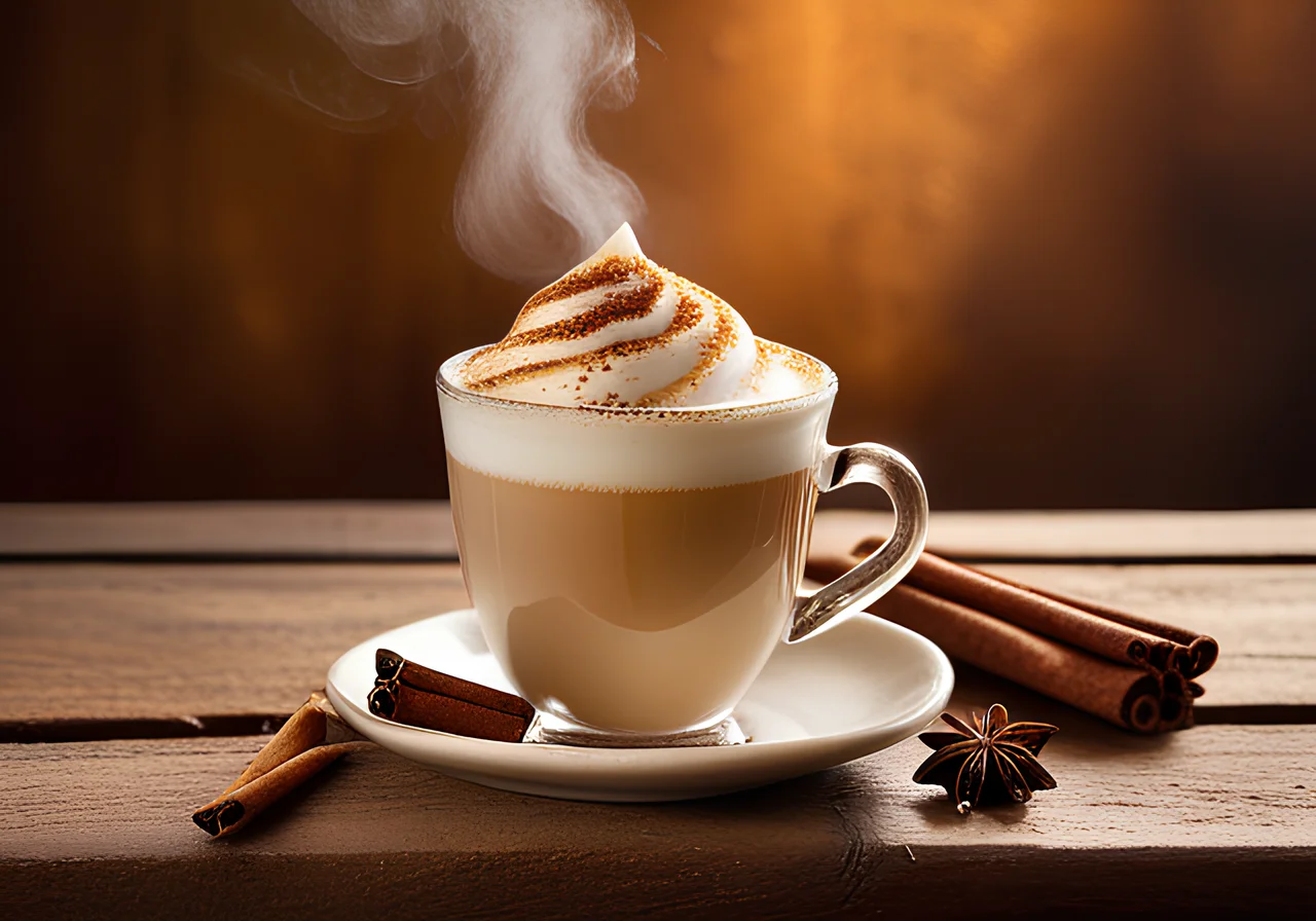 Chai Latte with Cinnamon