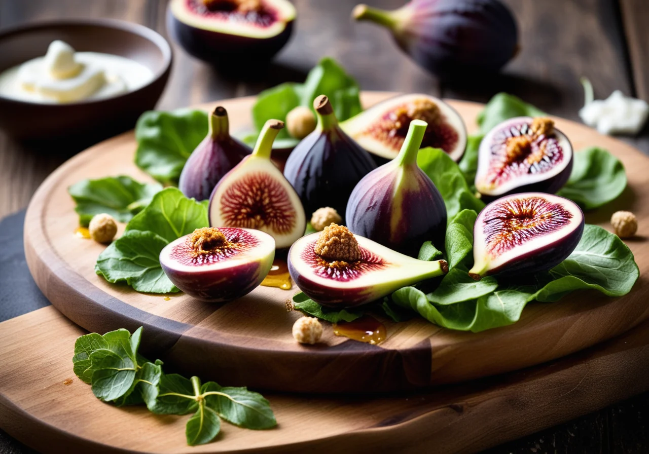 Figs with Mozzarella