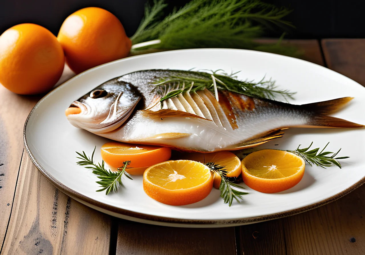 Fruity Sea Bream with Fennel