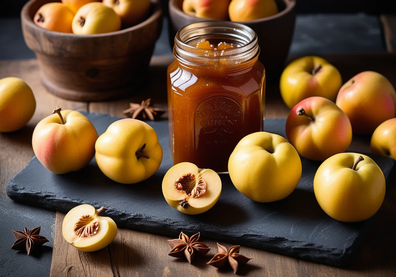 Quince Jam with Star Anise