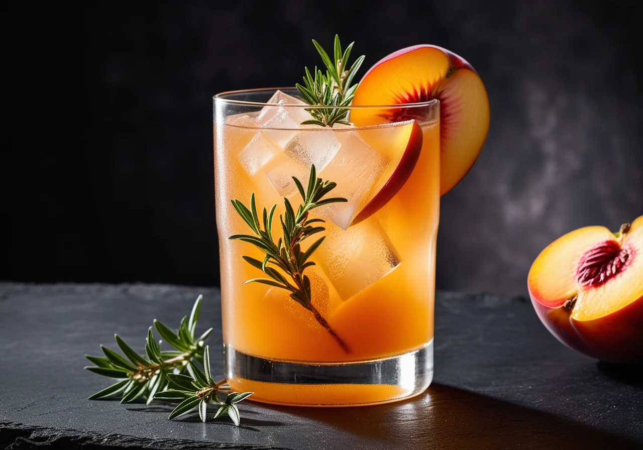 Peach Thyme Cooler