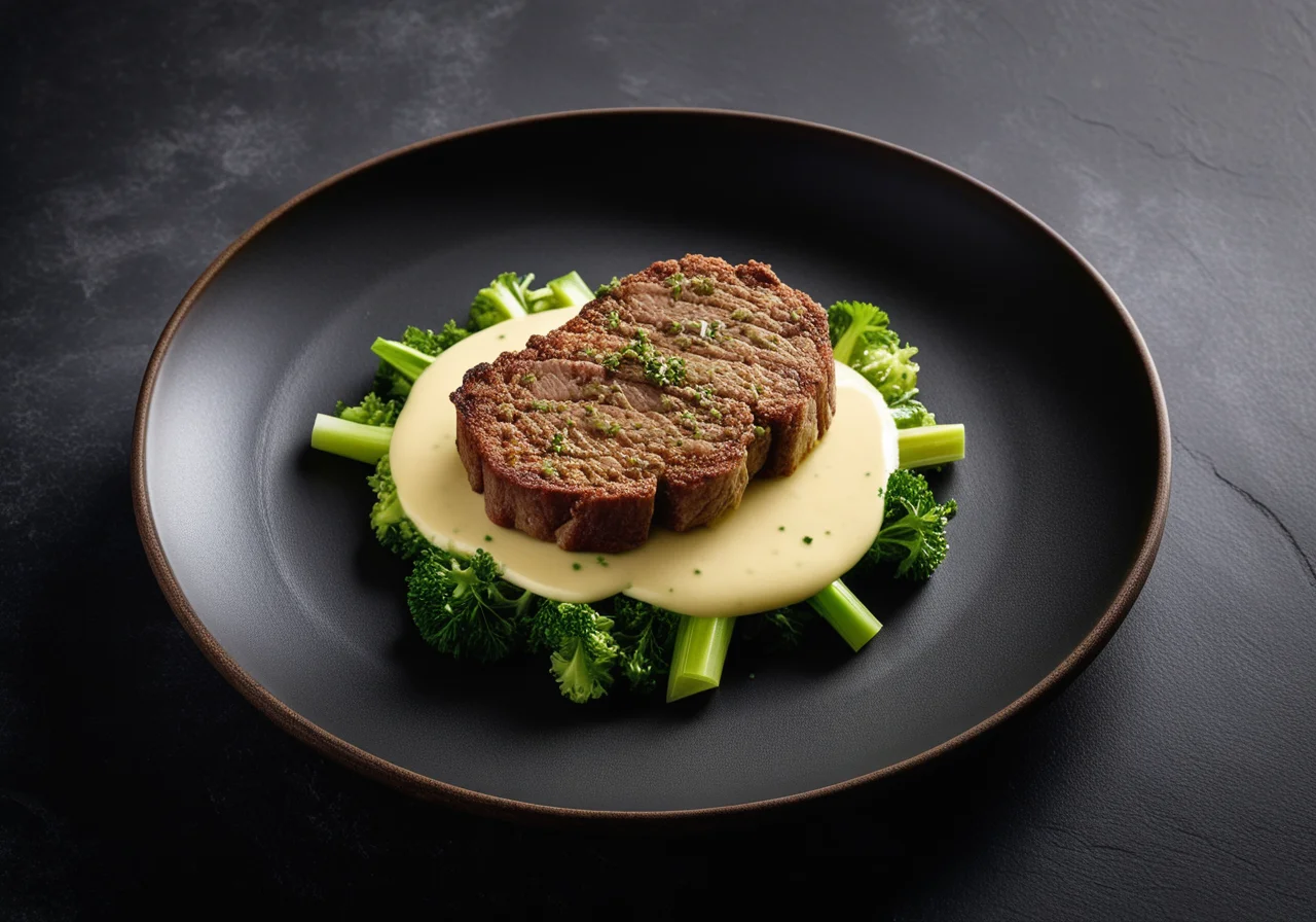 Veal Cutlet with Celery Head