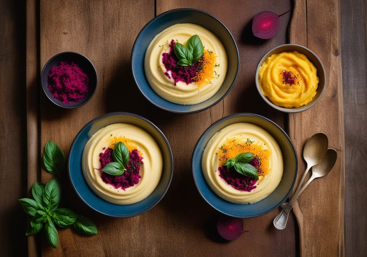 Dreierlei Potato Mash