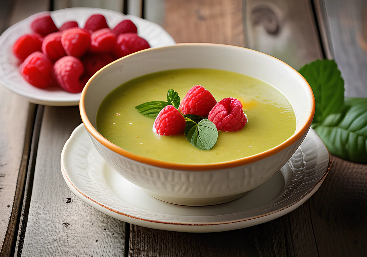 Zucchini-Apricot Soup