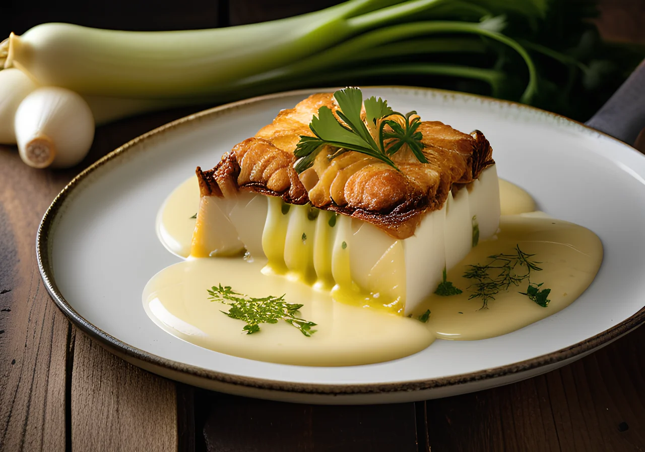 Gratinated Leek Casserole