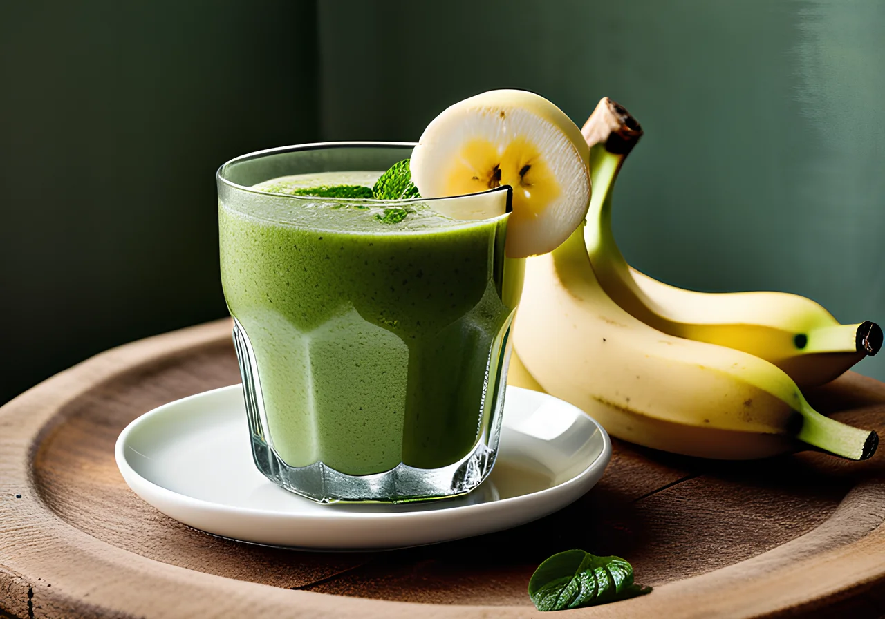 Green Smoothie with Kefir