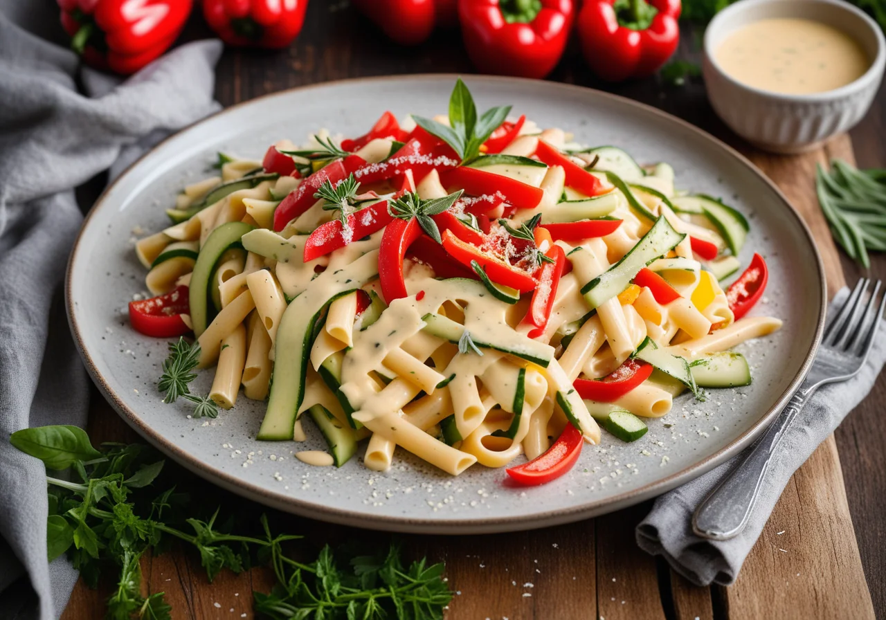 Pasta with Cheese Sauce