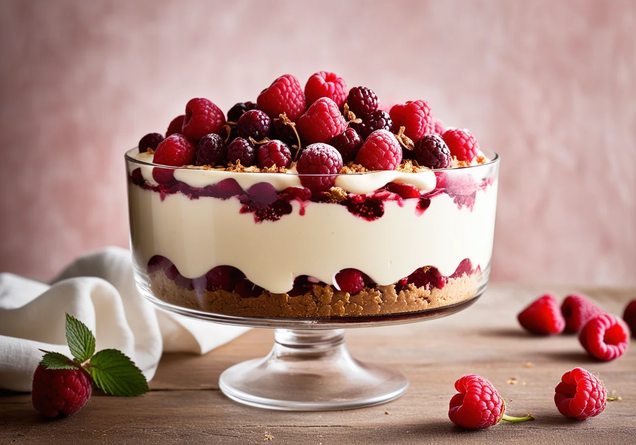 Raspberry Trifle