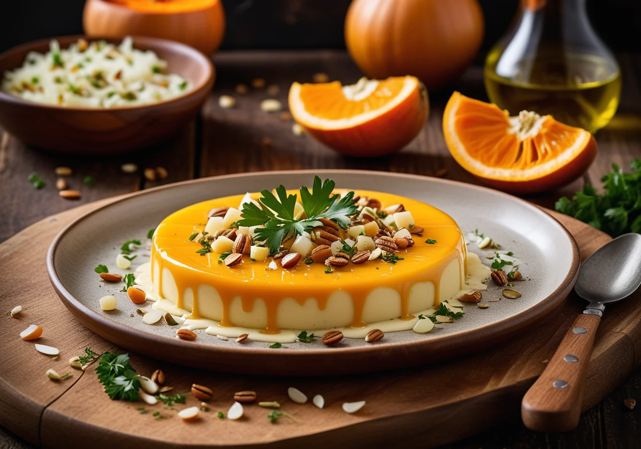 Marinated Harzer Cheese with Pearl Onions