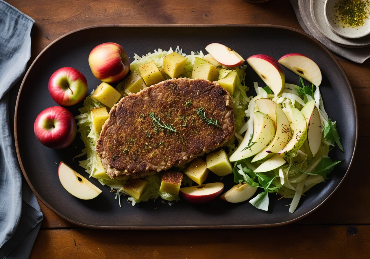 Saithe with Artichoke Crust