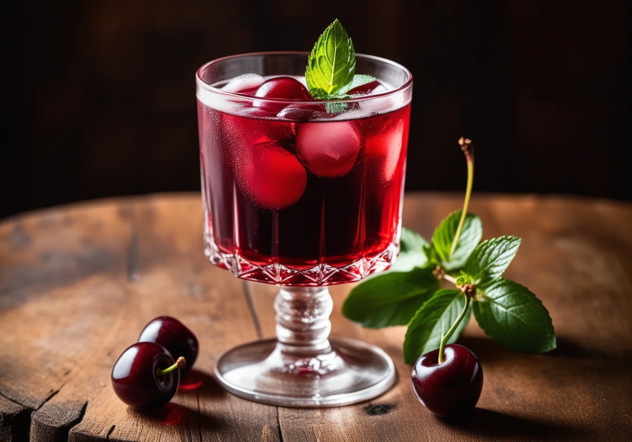 Cherry Drinks and Cocktails