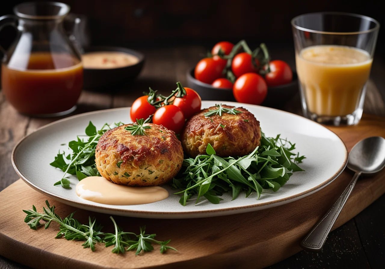 Rösti mit Hackfleischbällchen