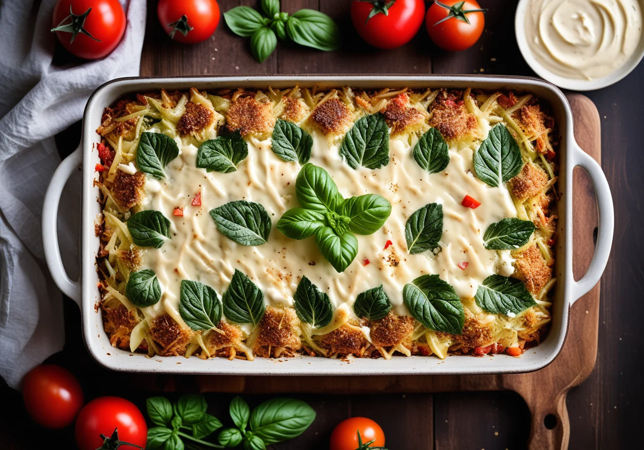 Mediterranean Cabbage Bake
