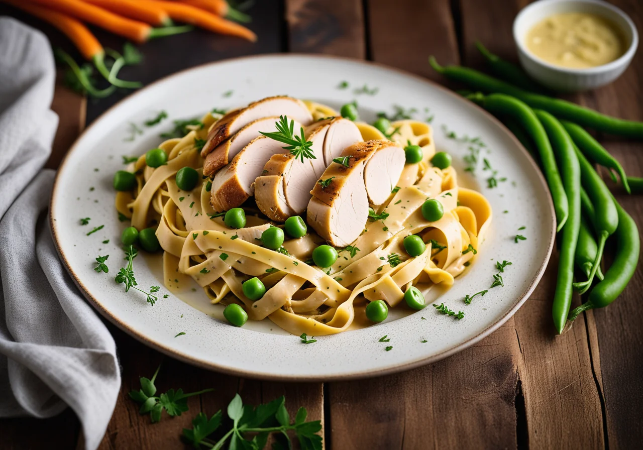 Vegetable Tagliatelle