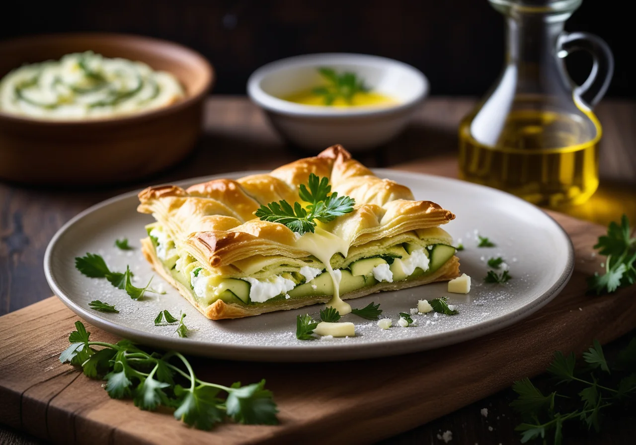 Zucchini-Feta Pockets